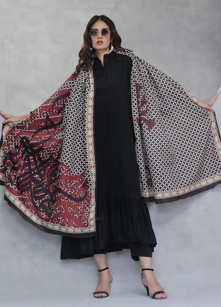 TNG Printed Faham Lawn Odhni