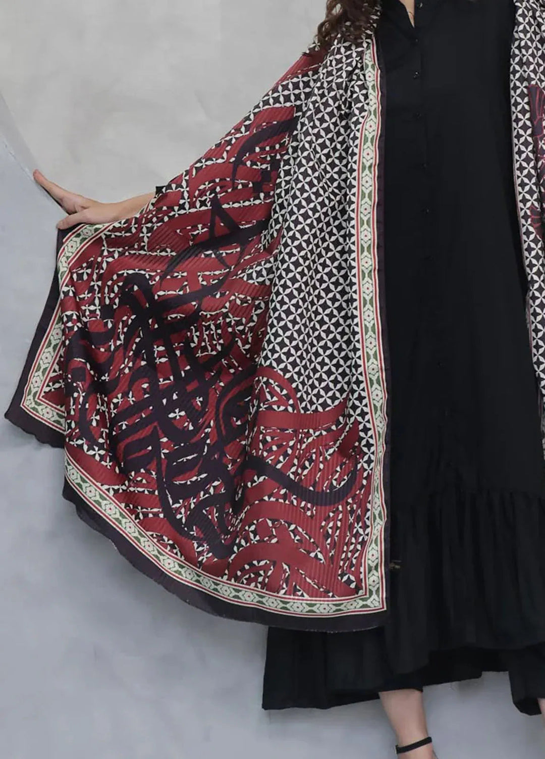 TNG Printed Faham Lawn Odhni