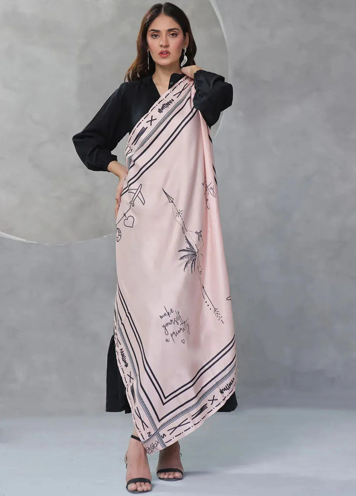 TNG Printed Manzar Scarf