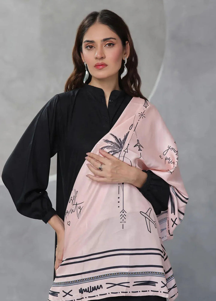 TNG Printed Manzar Scarf