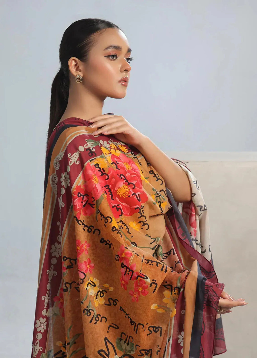 TNG Printed Nehaal Lawn Odhni
