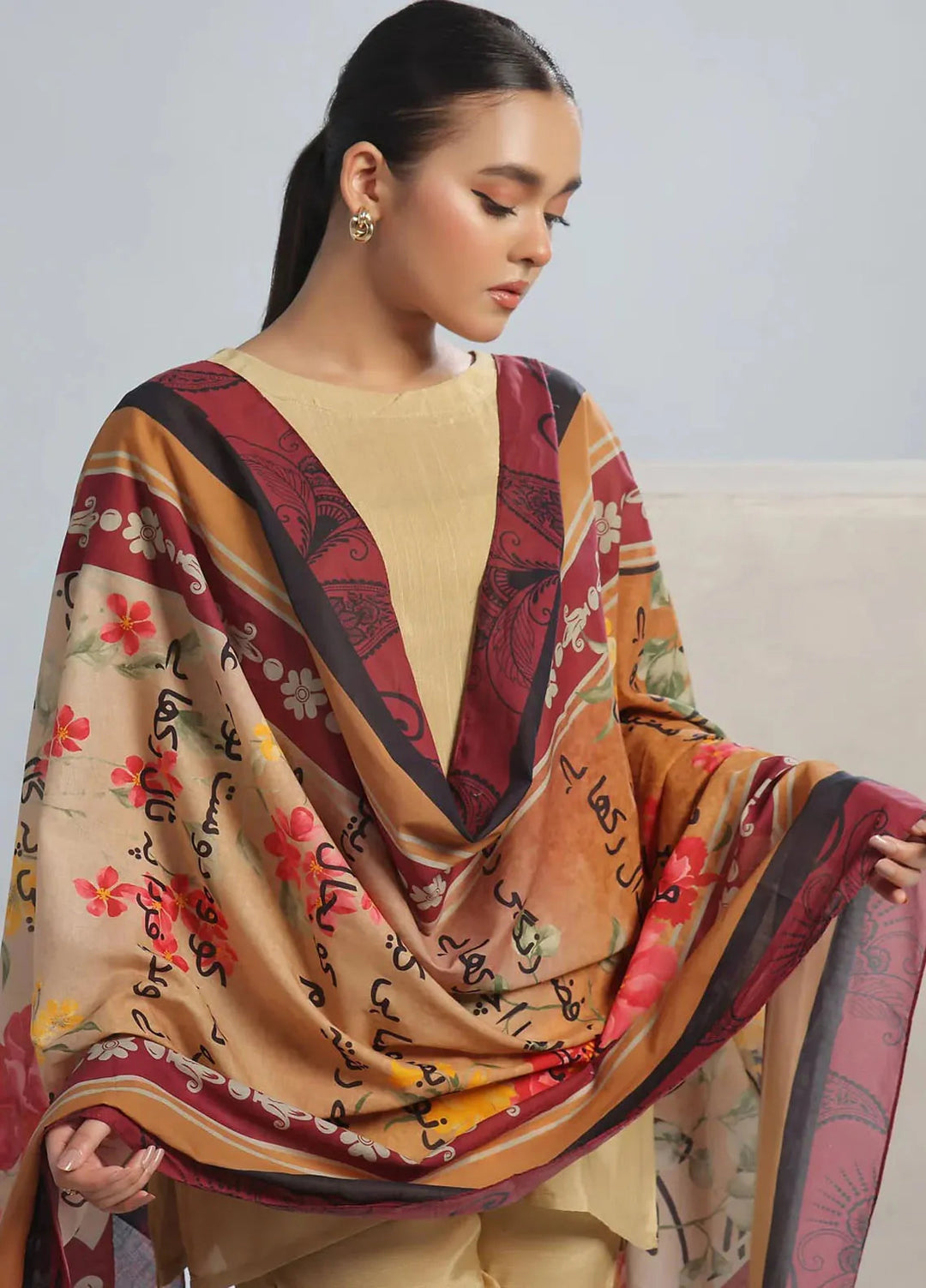 TNG Printed Nehaal Lawn Odhni