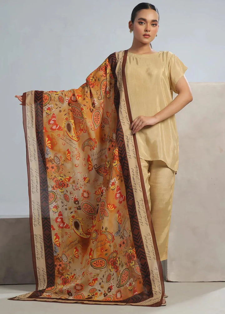 TNG Printed Nikhaar Lawn Odhni