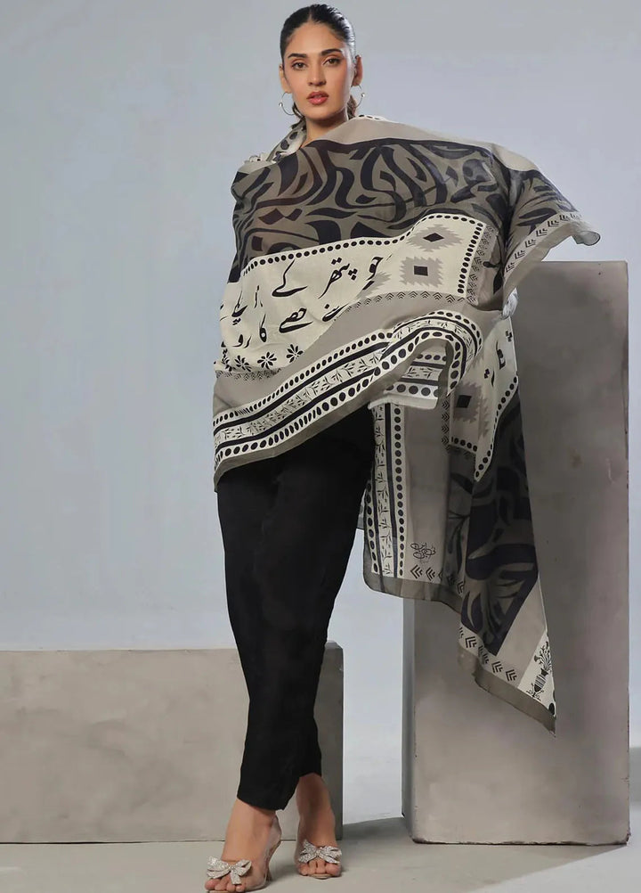 TNG Printed Pathar Lawn Odhni