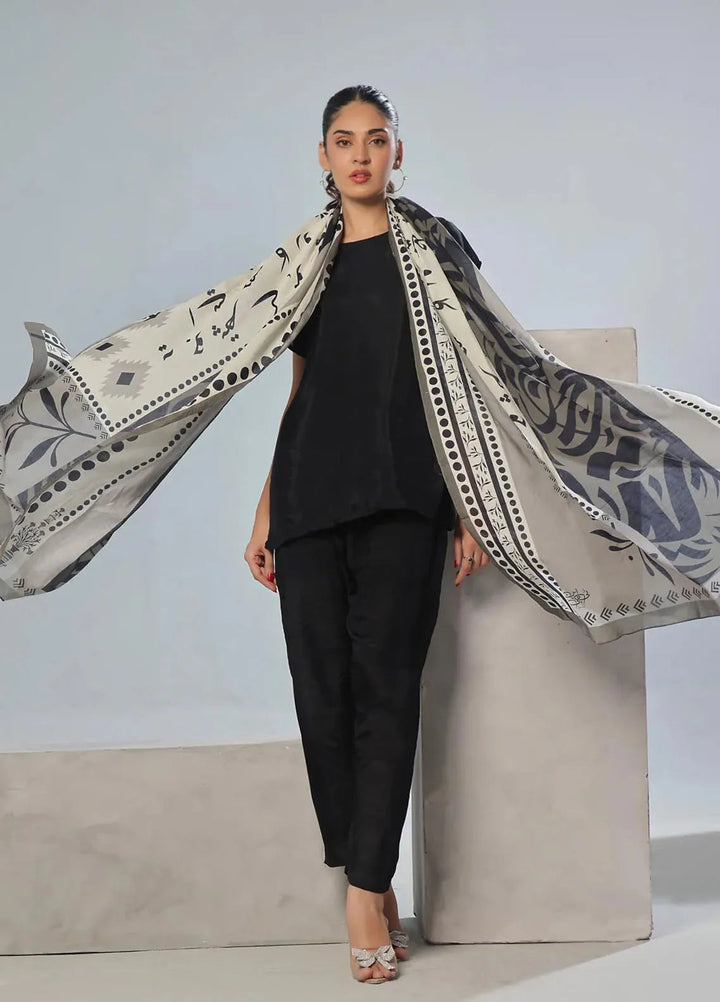 TNG Printed Pathar Lawn Odhni