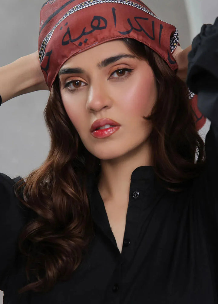 TNG Printed Qalb Scarf