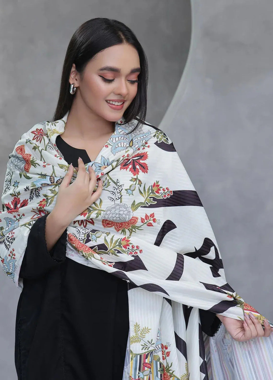 TNG Printed Shadab Lawn Odhni