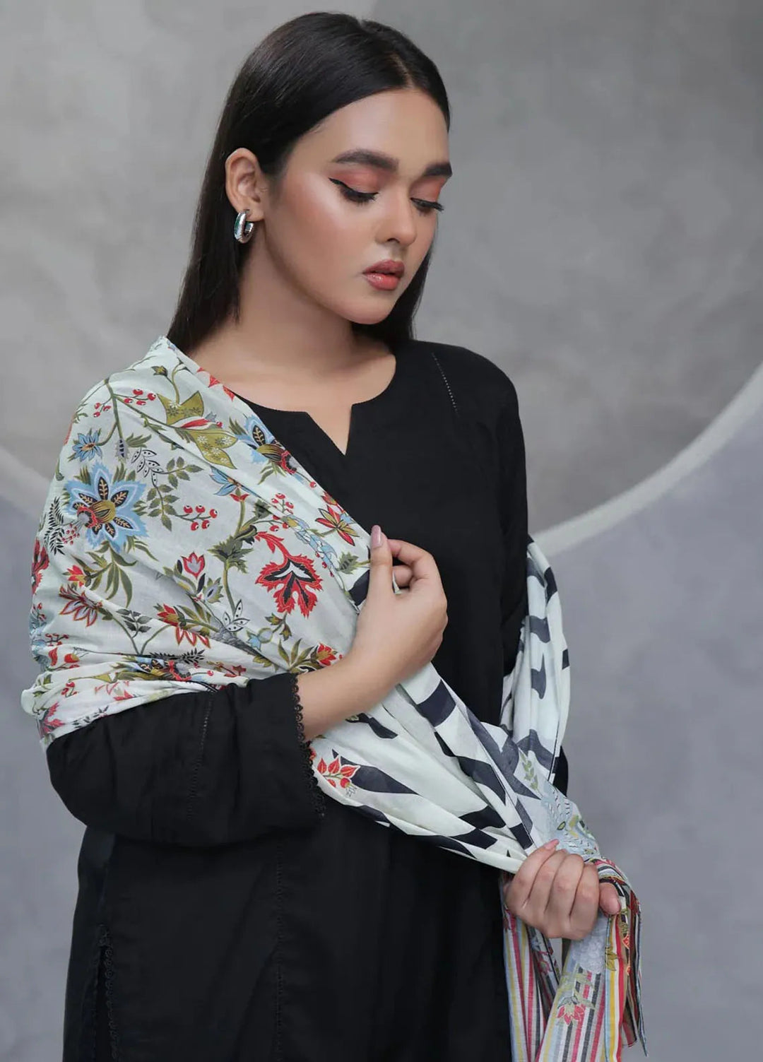 TNG Printed Shadab Lawn Odhni