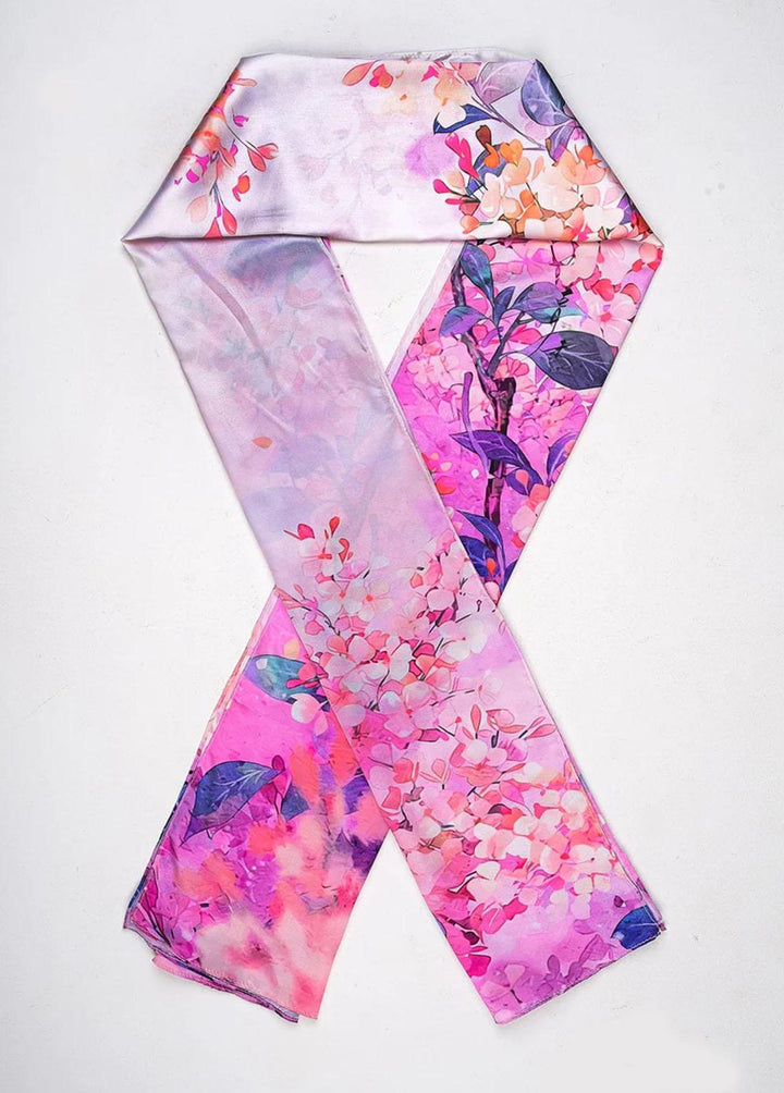 TNG Silk Stoles Parizaad Floral - Stoles Collection