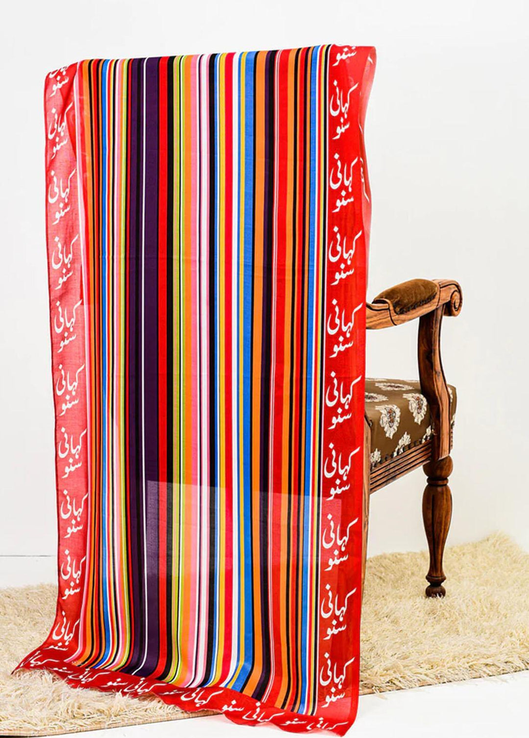 TNG Lawn Stoles Stripes Kahani Suno - Stoles Collection