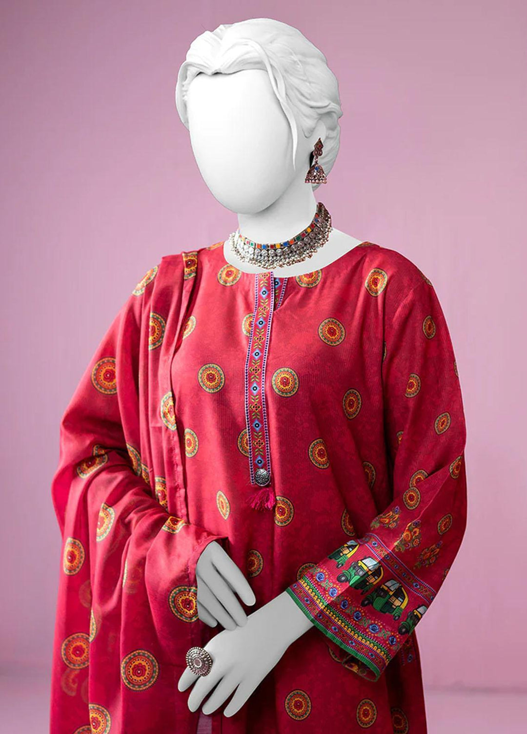 TNG Printed Lawn Suits Unstitched 2 Piece TNG23U Rickshaw - Summer Collection