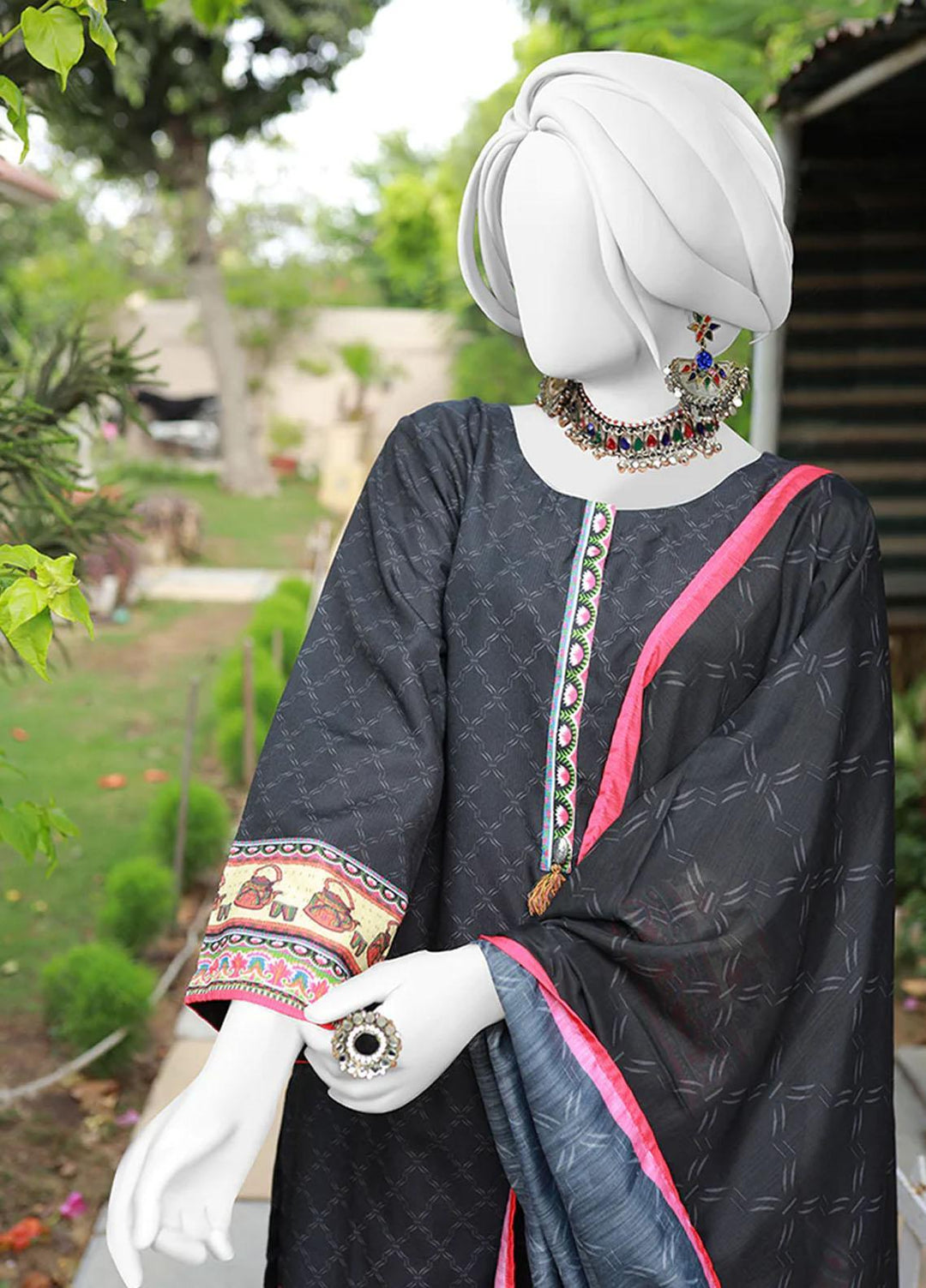 TNG Printed Lawn Suits Unstitched 2 Piece TNG23U Ketli - Summer Collection