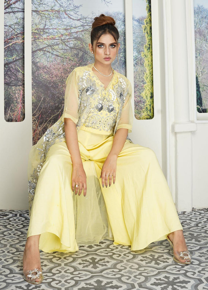 Top Notch Pret Luxury Silk 3 Piece TNH21L Citrine