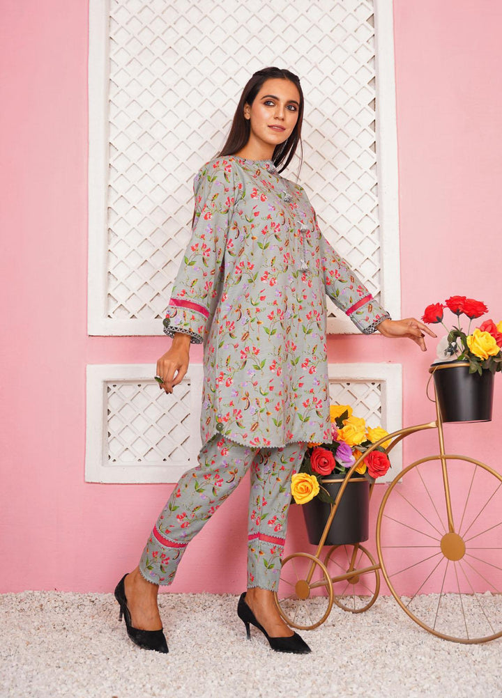 Top Notch Casual Pret  Khaddar 2 Piece Suit TN22RP CO-02