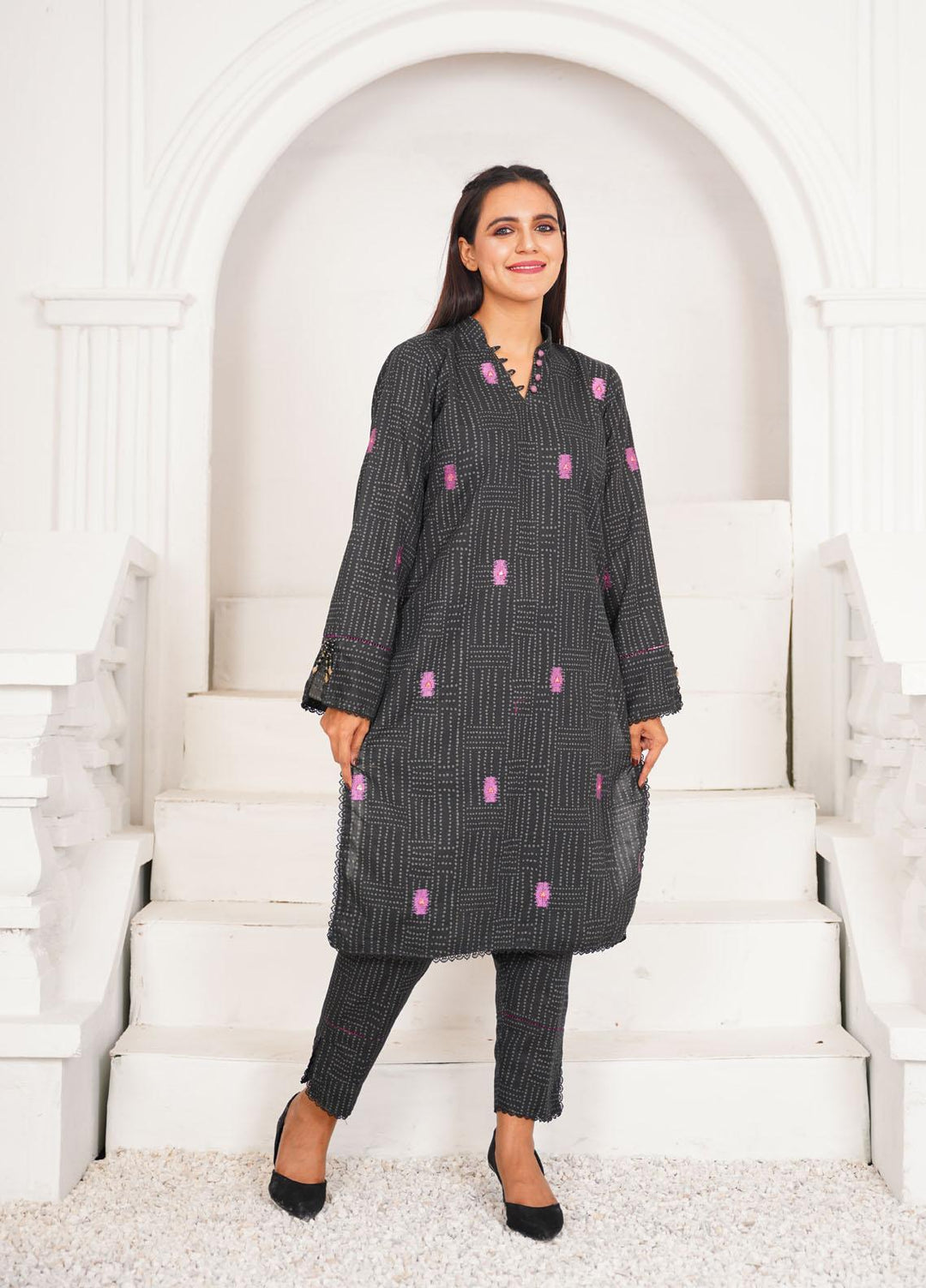Top Notch Casual Pret  Khaddar 2 Piece Suit TN22RP CO-04