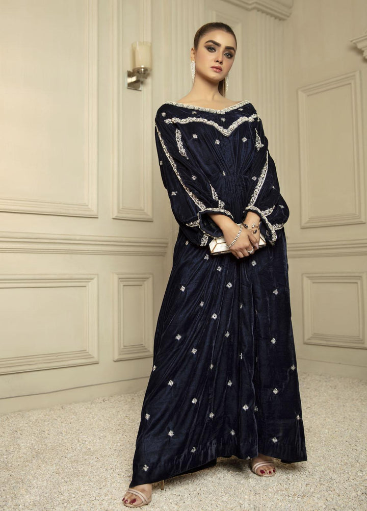 Top Notch Pret Signature Velvet Kurti TNH21V Sapphire