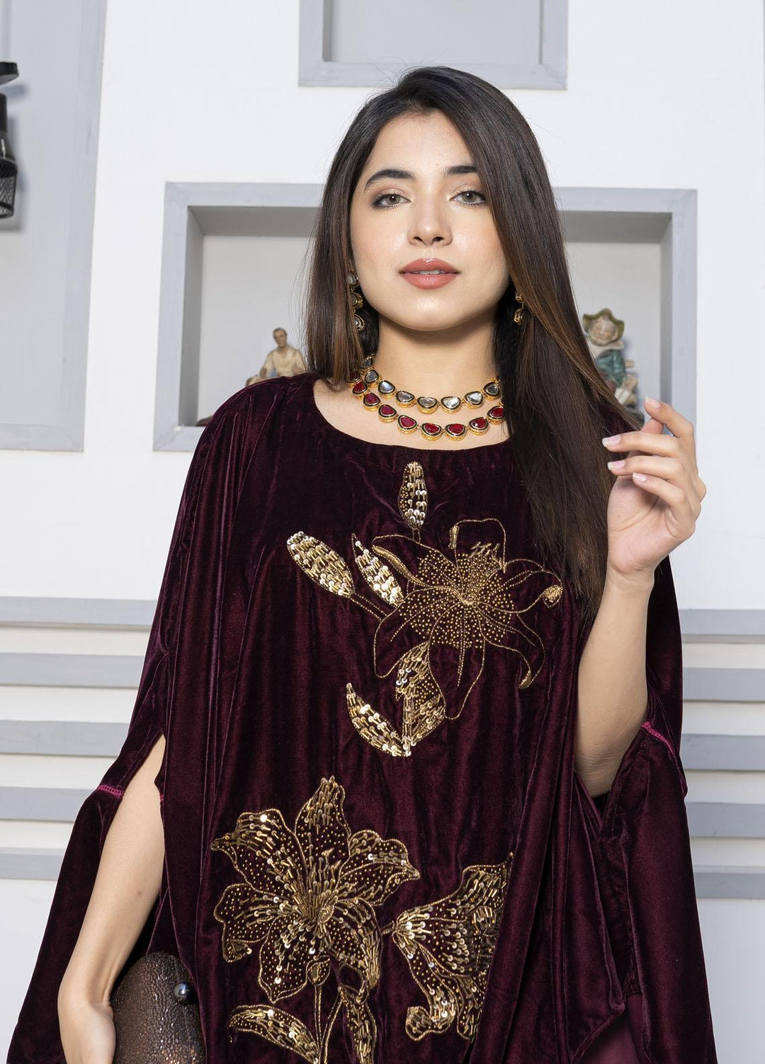 Top Notch Casual Pret  Velvet 2 Piece Suit TNH21VT Jasper