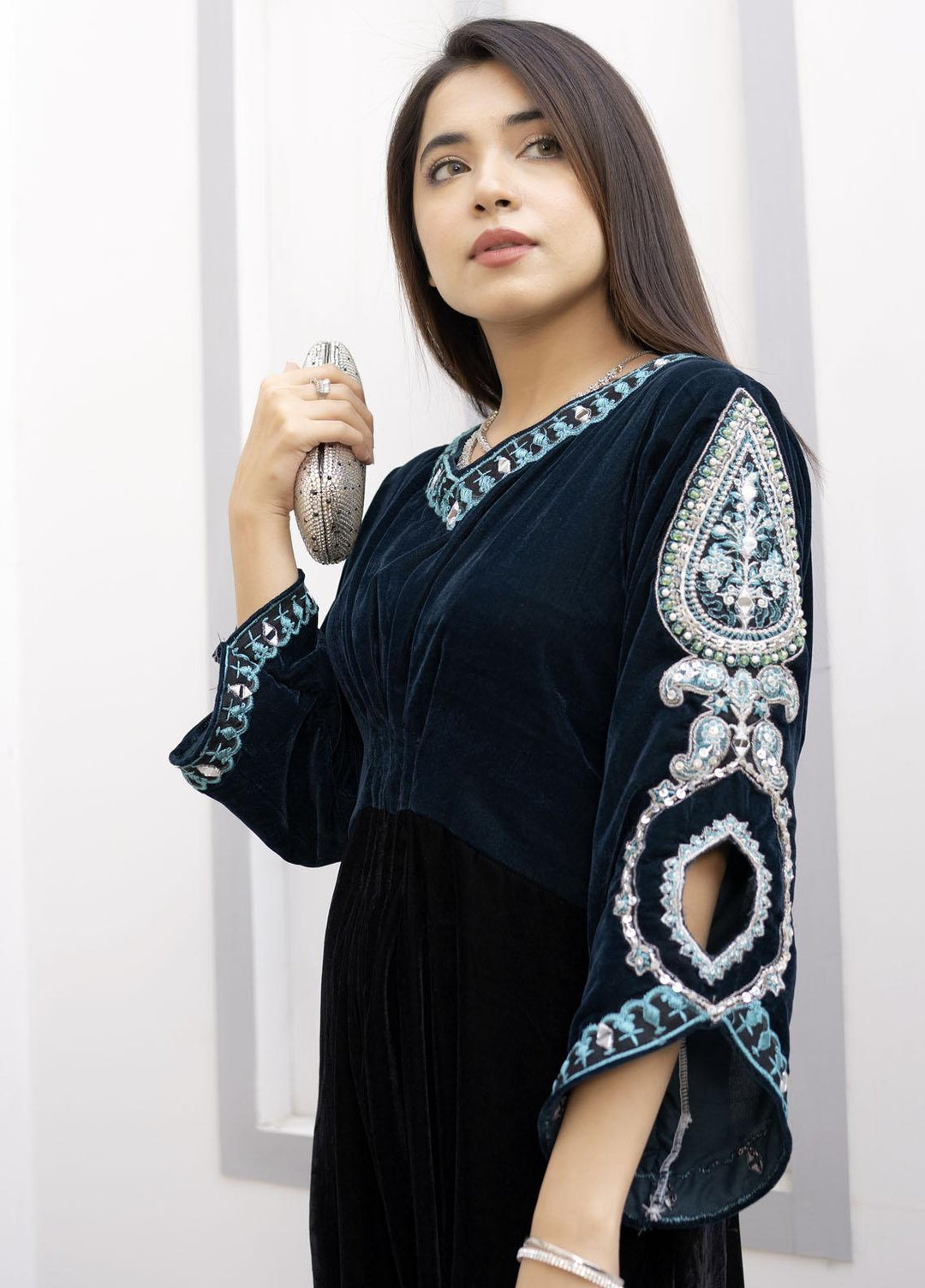 Top Notch Casual Pret  Velvet Kaftan TNH21VT Royston