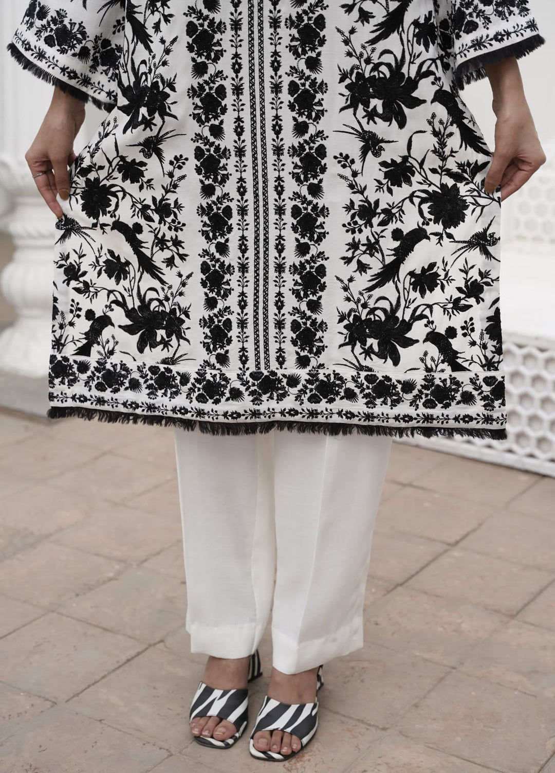Tosheeza Saith Pret Embroidered Cotton 2 Piece Suit EDW#11