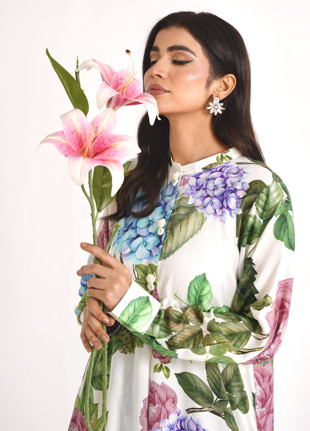 Tosheeza Saith Pret Printed Linen 2 Piece Suit CO-GR-1