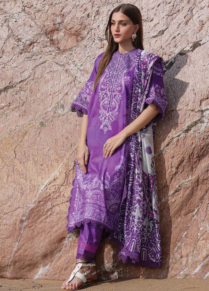 Tropicana by Ayzel Embroidered Lawn Suits Unstitched 3 Piece AAF24TP D-01 Matilda - Summer Collection