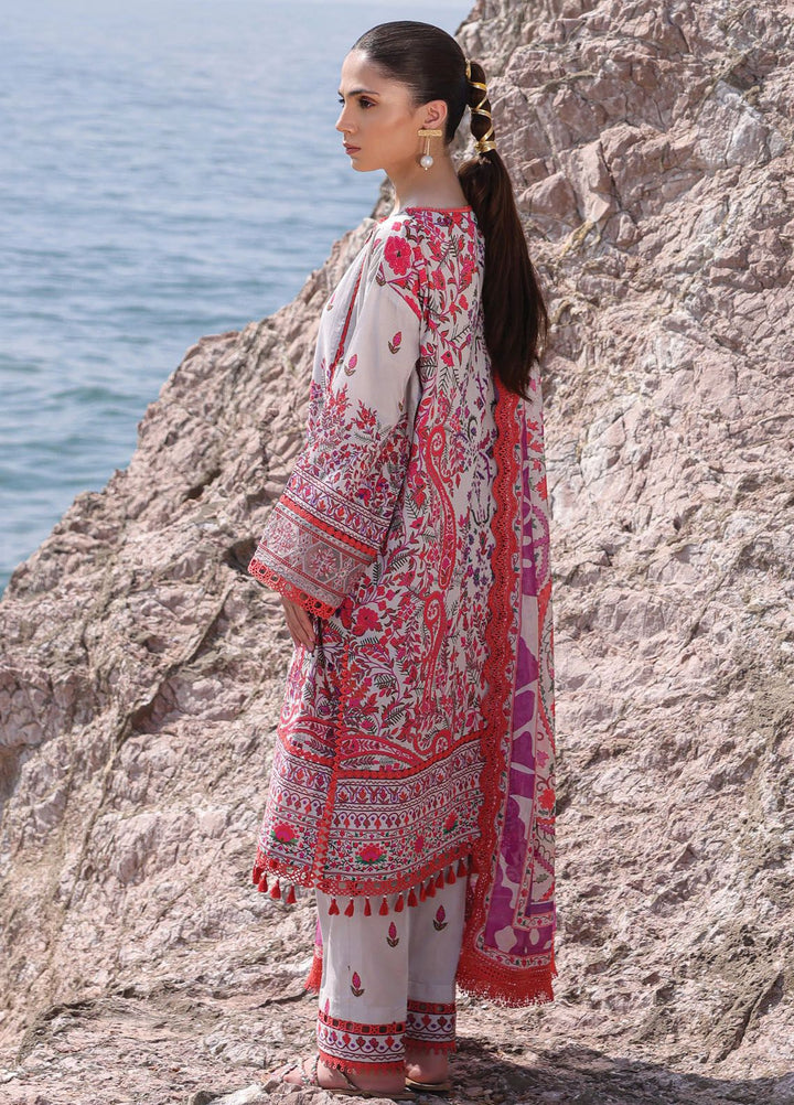 Tropicana by Ayzel Embroidered Lawn Suits Unstitched 3 Piece AAF24TP D-02 Alenia - Summer Collection