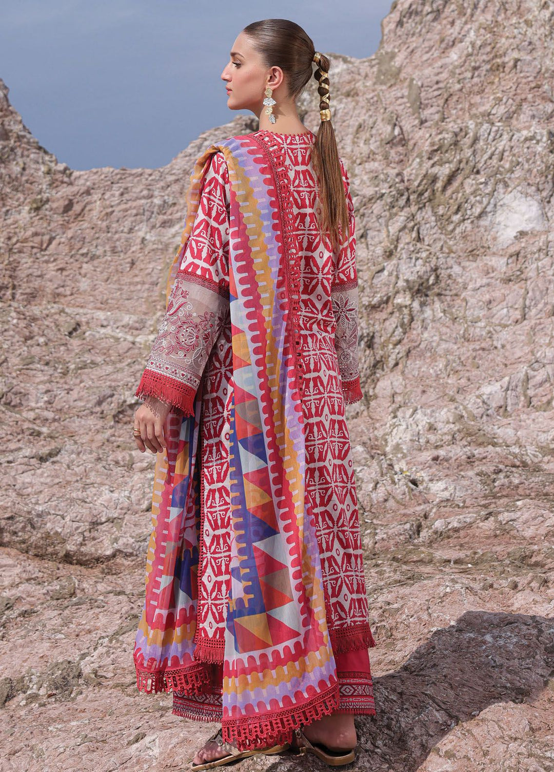 Tropicana by Ayzel Embroidered Lawn Suits Unstitched 3 Piece AAF24TP D-04 Amaris - Summer Collection