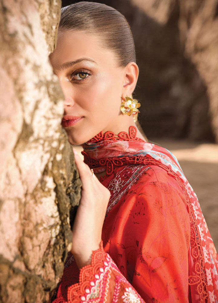 Tropicana by Ayzel Embroidered Lawn Suits Unstitched 3 Piece AAF24TP D-05 Zinia - Summer Collection