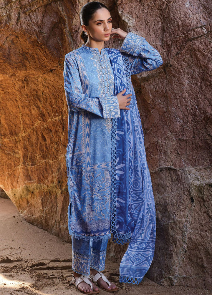 Tropicana by Ayzel Embroidered Lawn Suits Unstitched 3 Piece AAF24TP D-08 Veronica - Summer Collection