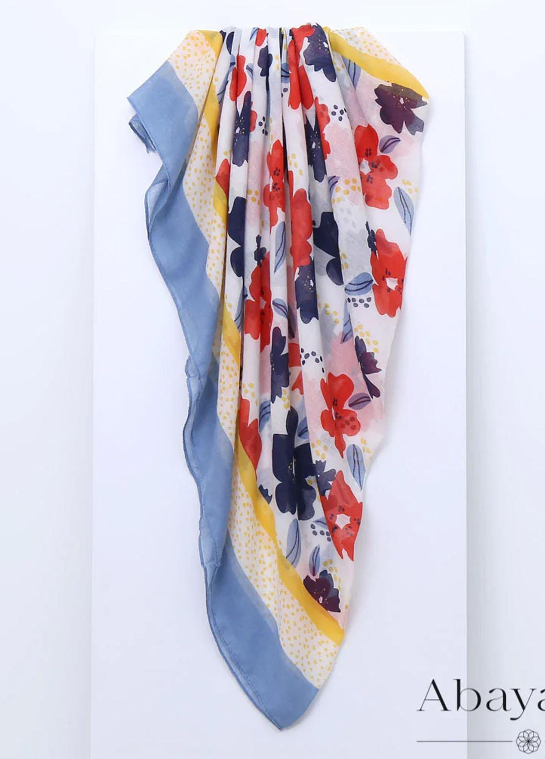 Abaya pk    Hijab ABA22HJ Blue Potpourri Hijab - Women Hijabs