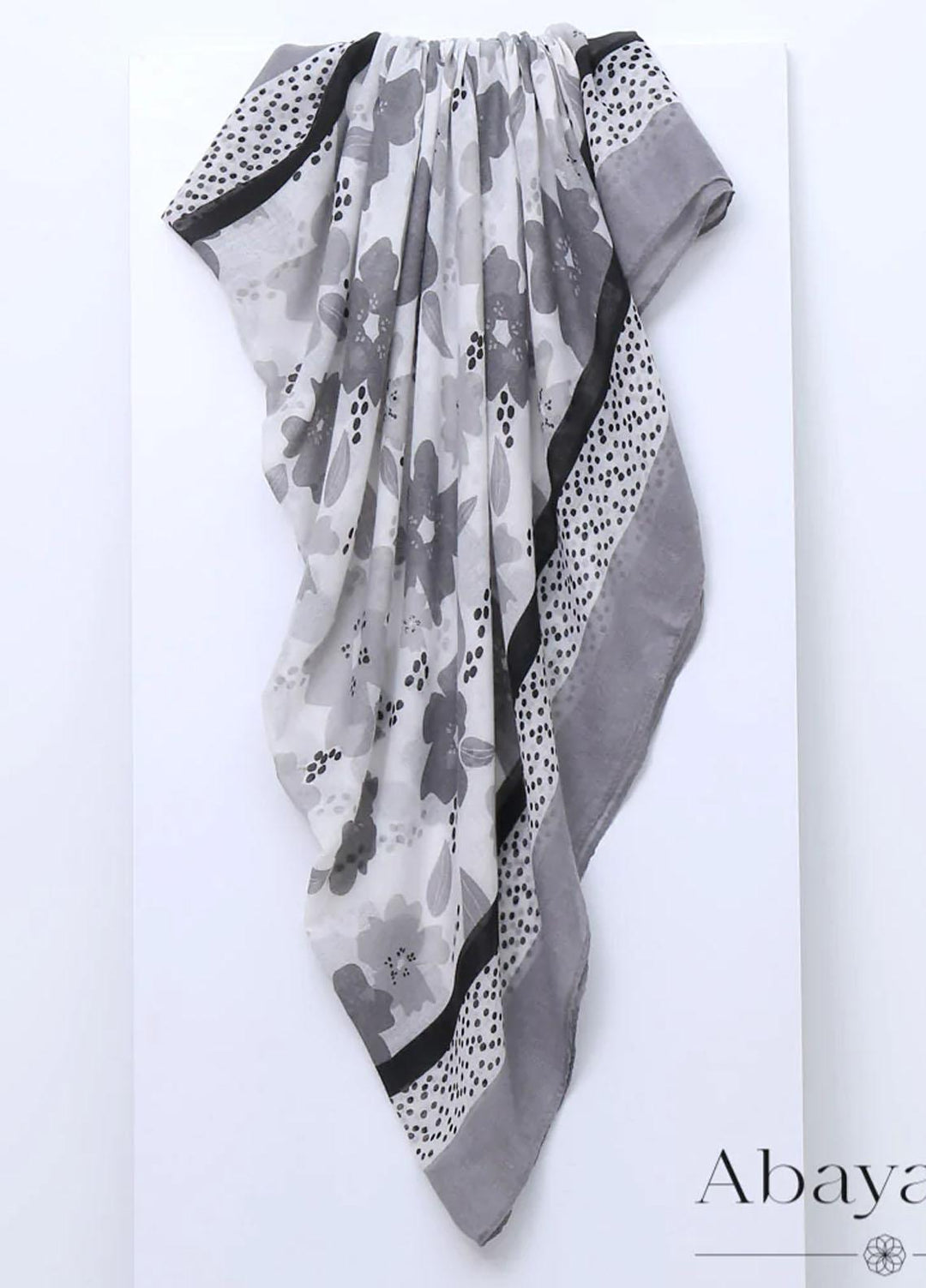 Abaya pk    Hijab ABA22HJ Greyscale Potpourri Hijab - Women Hijabs