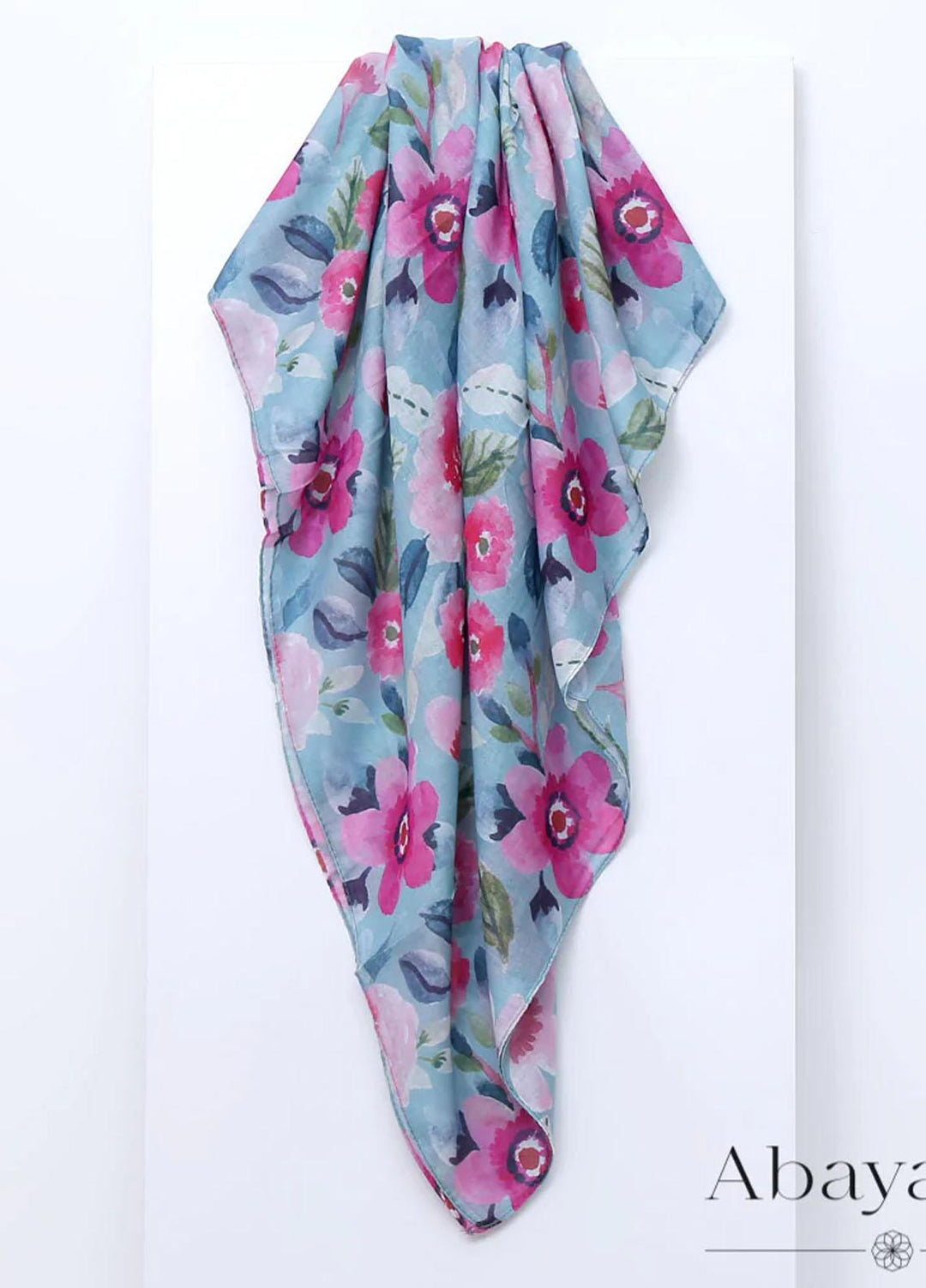 Abaya pk    Hijab ABA22HJ Wild Orchids - Dusty Blue - Women Hijabs