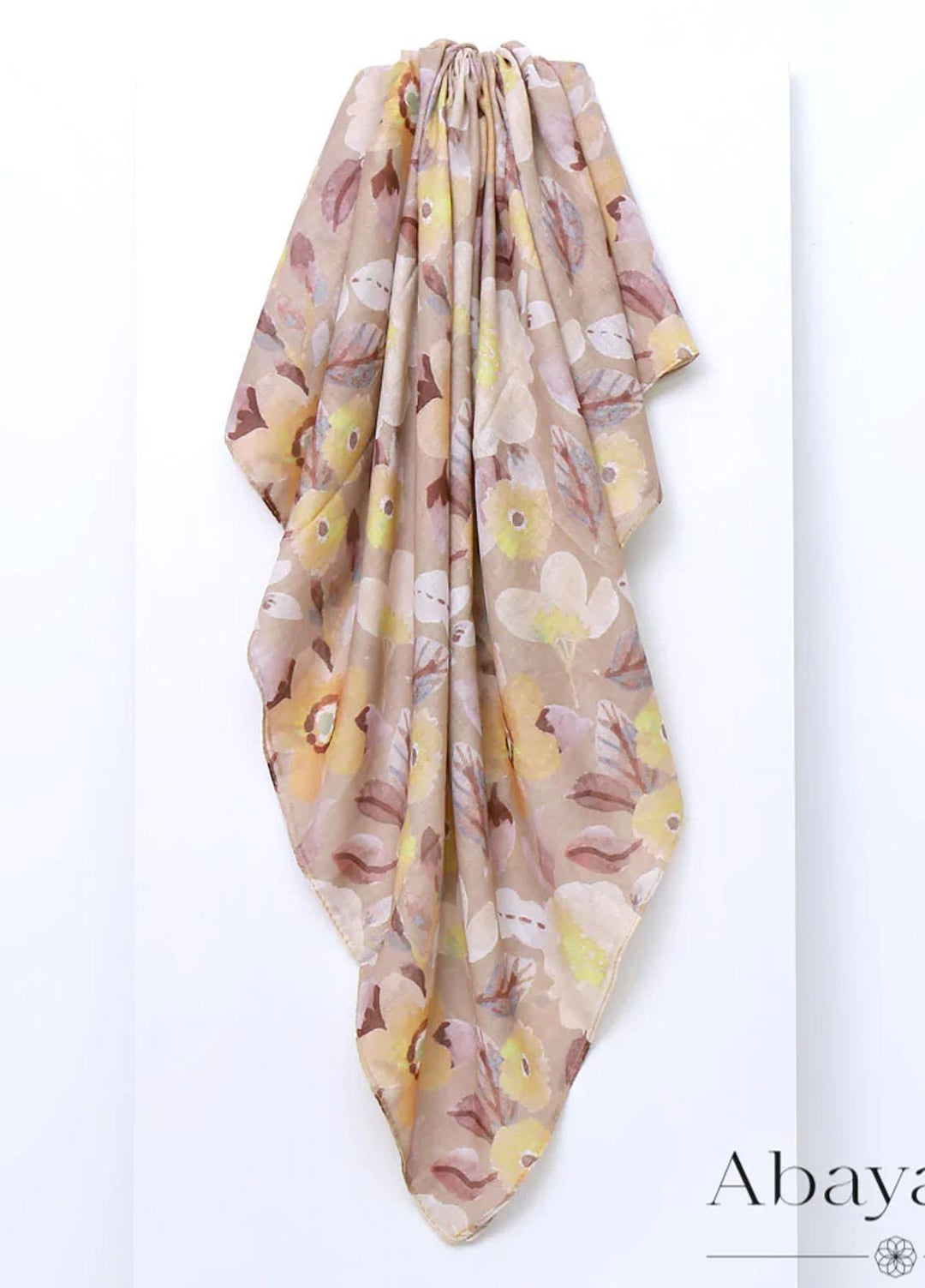 Abaya pk    Hijab ABA22HJ Wild Orchids - Tan - Women Hijabs