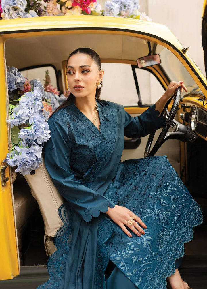 Twilight by Mahnur Embroidered Lawn Suits Unstitched 3 Piece MN25T D-02A Ciara - Summer Collection