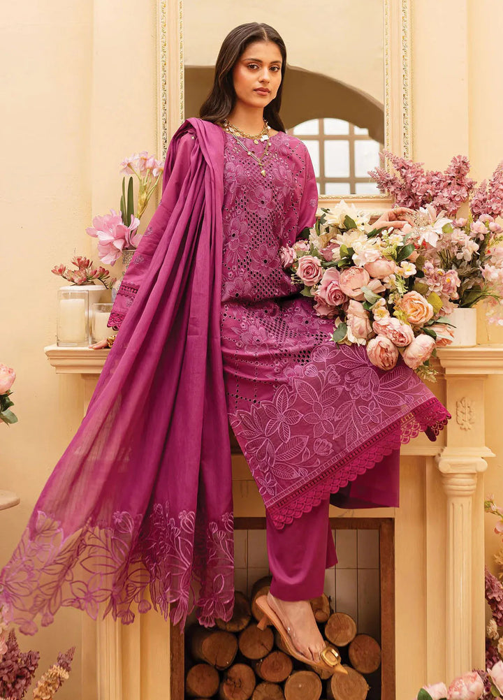 Twilight by Mahnur Embroidered Lawn Suits Unstitched 3 Piece MN25T D-03A Anastasia - Summer Collection