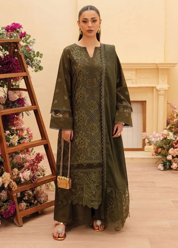 Twilight by Mahnur Embroidered Lawn Suits Unstitched 3 Piece MN25T D-03B Valeria - Summer Collection