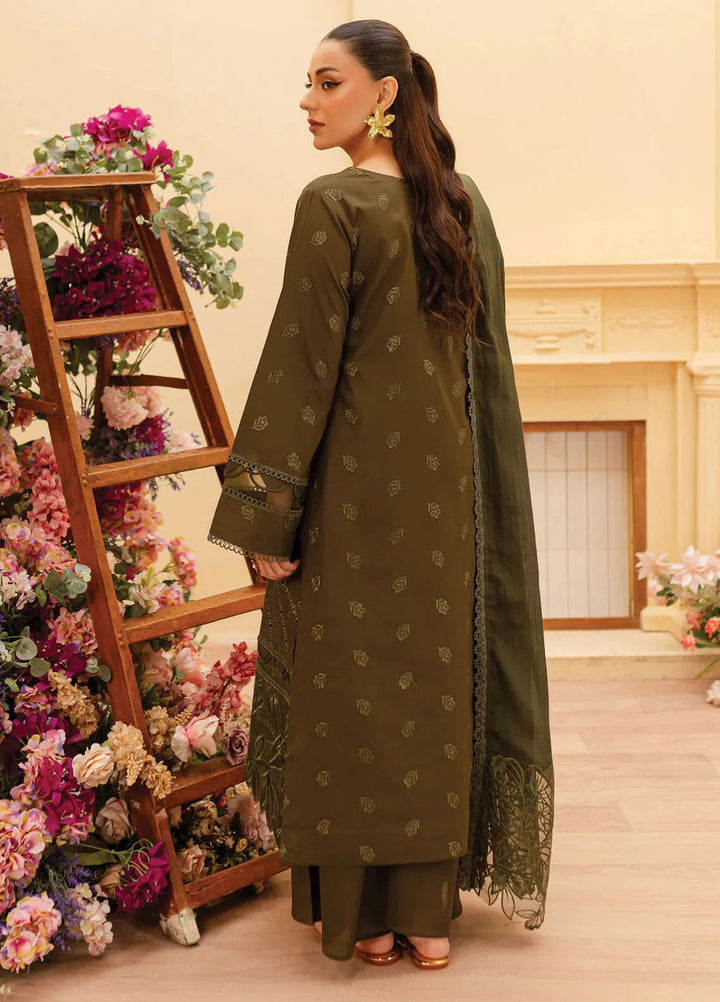 Twilight by Mahnur Embroidered Lawn Suits Unstitched 3 Piece MN25T D-03B Valeria - Summer Collection