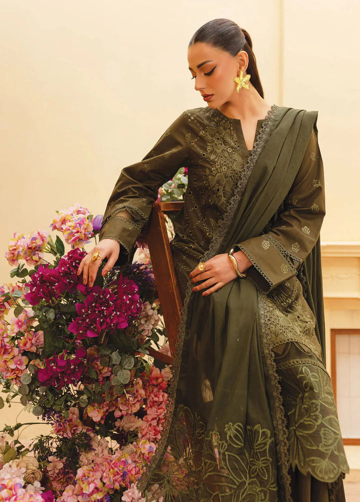 Twilight by Mahnur Embroidered Lawn Suits Unstitched 3 Piece MN25T D-03B Valeria - Summer Collection