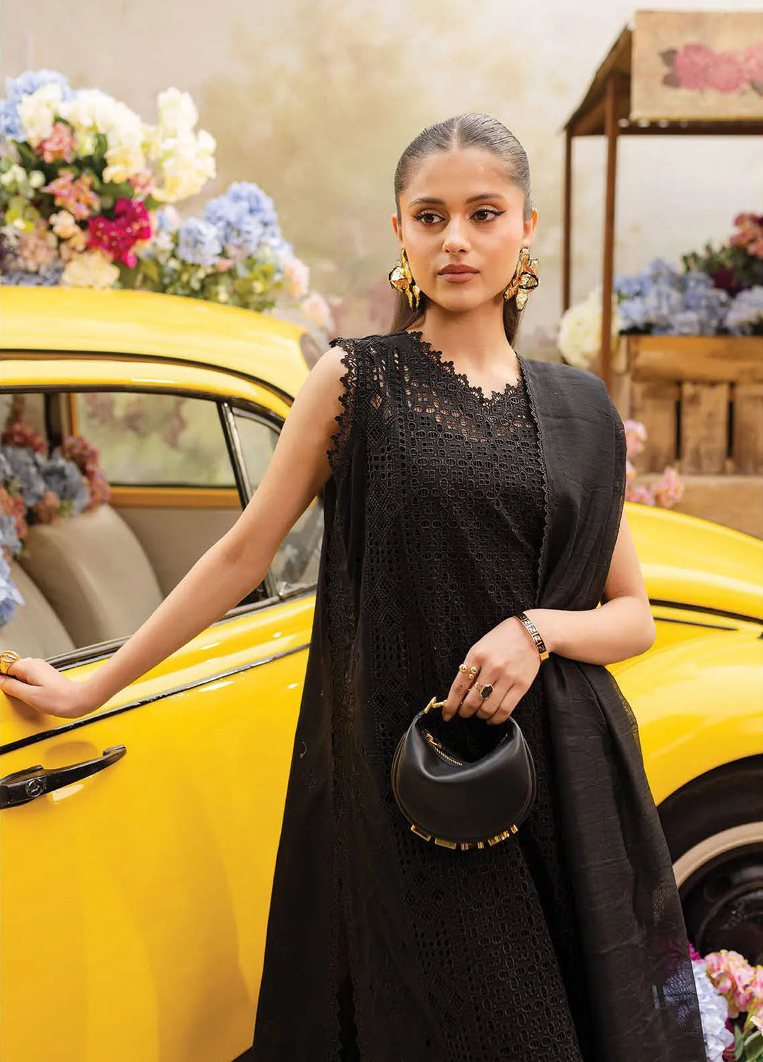 Twilight by Mahnur Embroidered Lawn Suits Unstitched 3 Piece MN25T D-04A Ravenna - Summer Collection