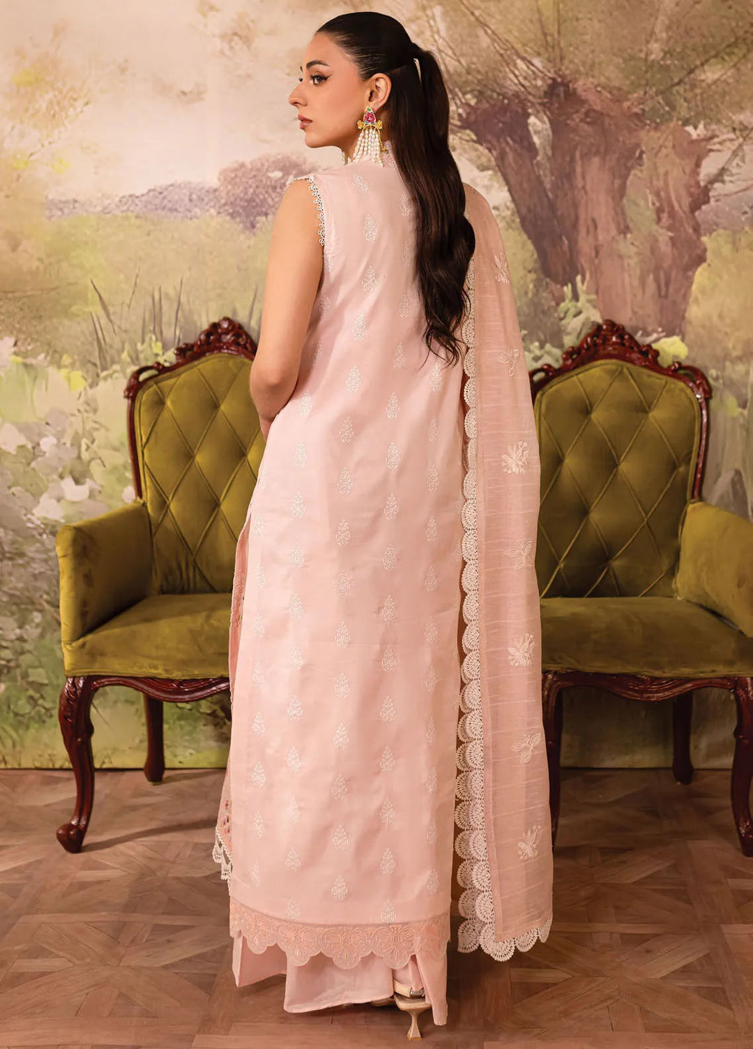 Twilight by Mahnur Embroidered Lawn Suits Unstitched 3 Piece MN25T D-06B Aysel - Summer Collection