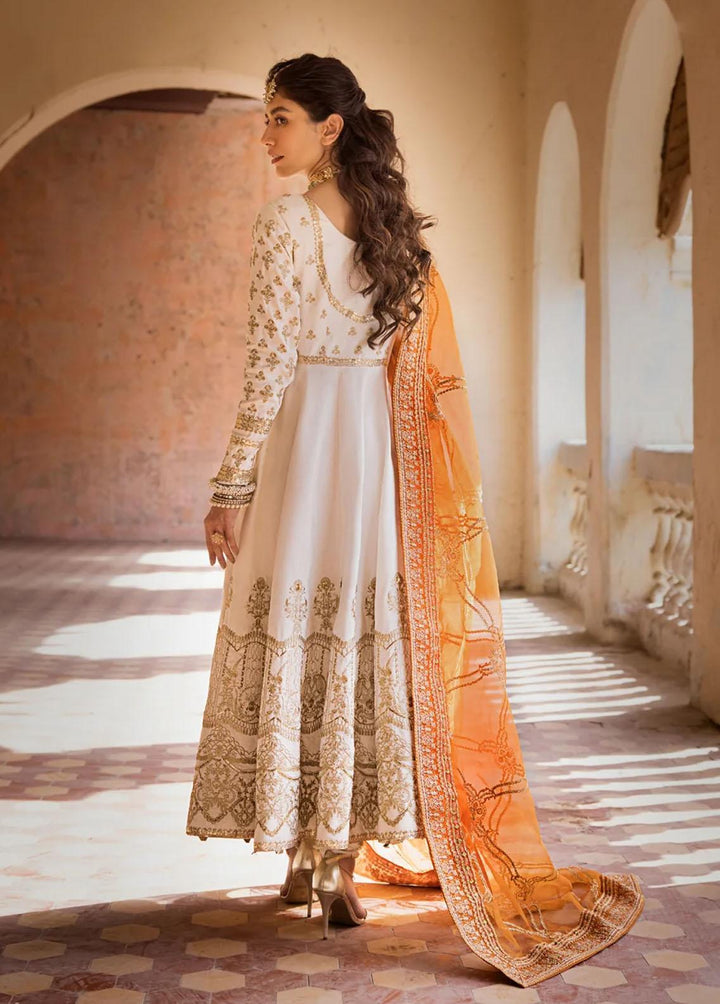 Umaima By Erum Khan Embroidered Raw Silk Suits Unstitched 3 Piece EK23U GHAZAL - Eid Collection