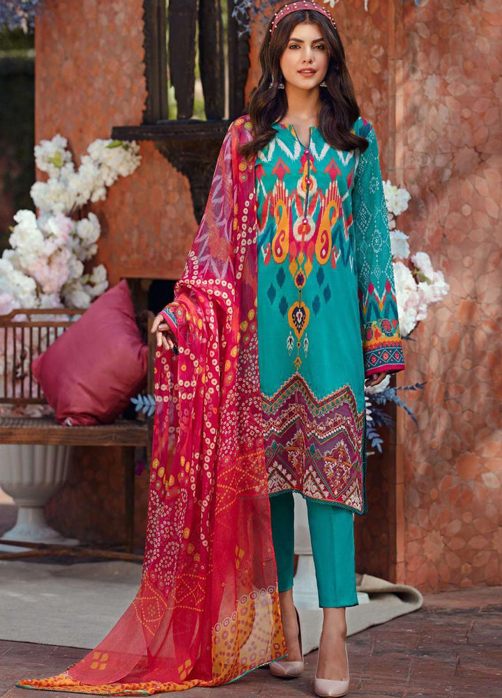 Umang by Motifz Embroidered Lawn Suits Unstitched 3 Piece MT21-LU2 2892 Viva Cious - Summer Collection