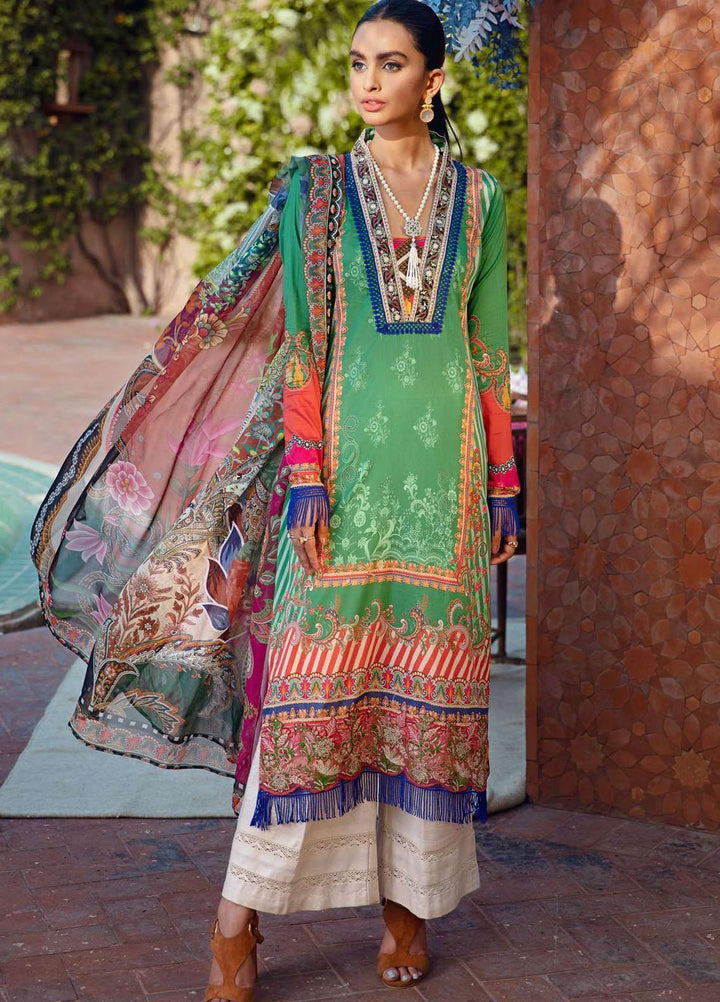 Umang by Motifz Embroidered Lawn Suits Unstitched 3 Piece MT21-LU2 2895 Renee - Summer Collection