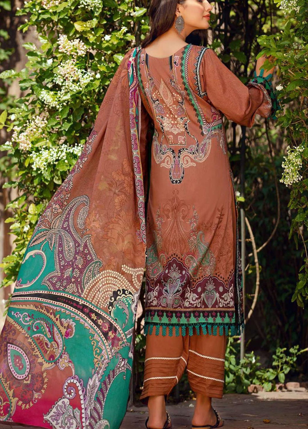 Umang by Motifz Embroidered Lawn Suits Unstitched 3 Piece MT21-LU2 2902 Gisella - Summer Collection