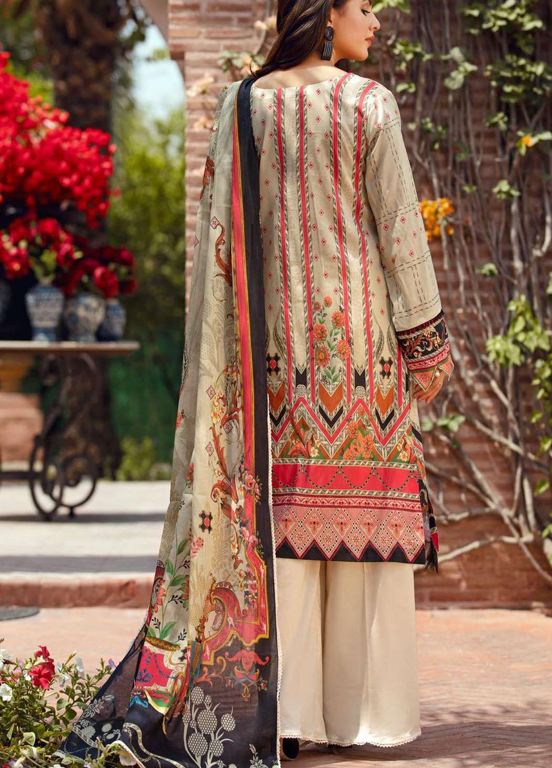Umang by Motifz Embroidered Lawn Suits Unstitched 3 Piece MT21-LU2 2909 Sansare - Summer Collection