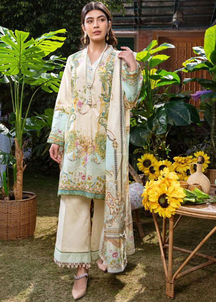 Umang By Motifz Embroidered Lawn Suits Unstitched 3 Piece MT22U 3226 Floria - Summer Collection