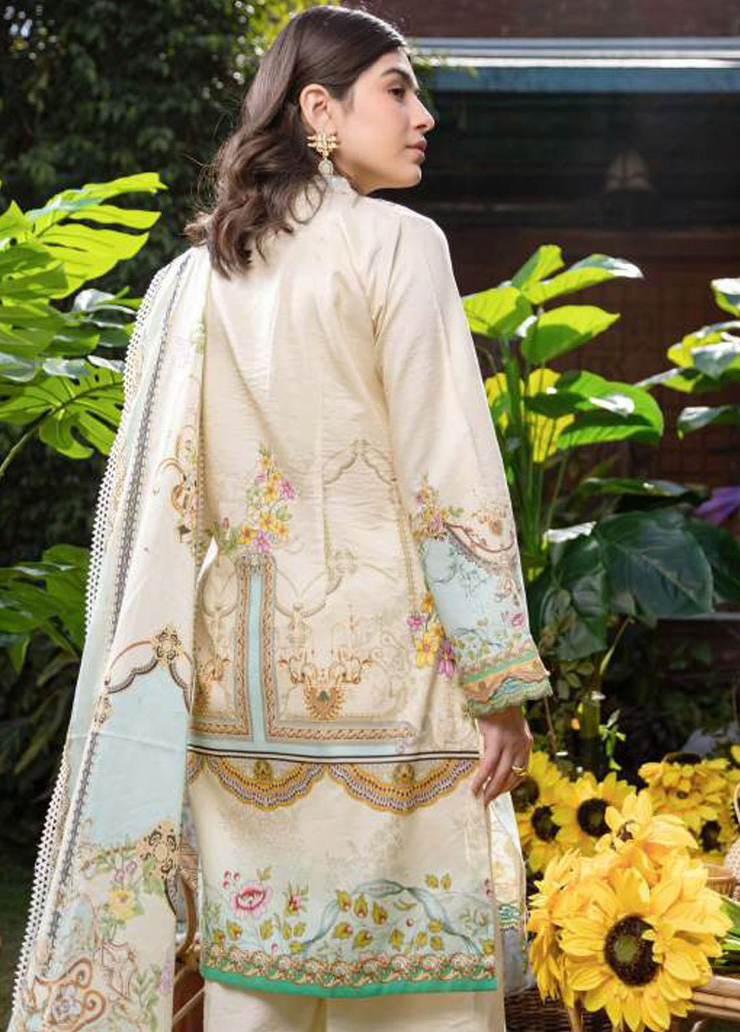 Umang By Motifz Embroidered Lawn Suits Unstitched 3 Piece MT22U 3226 Floria - Summer Collection
