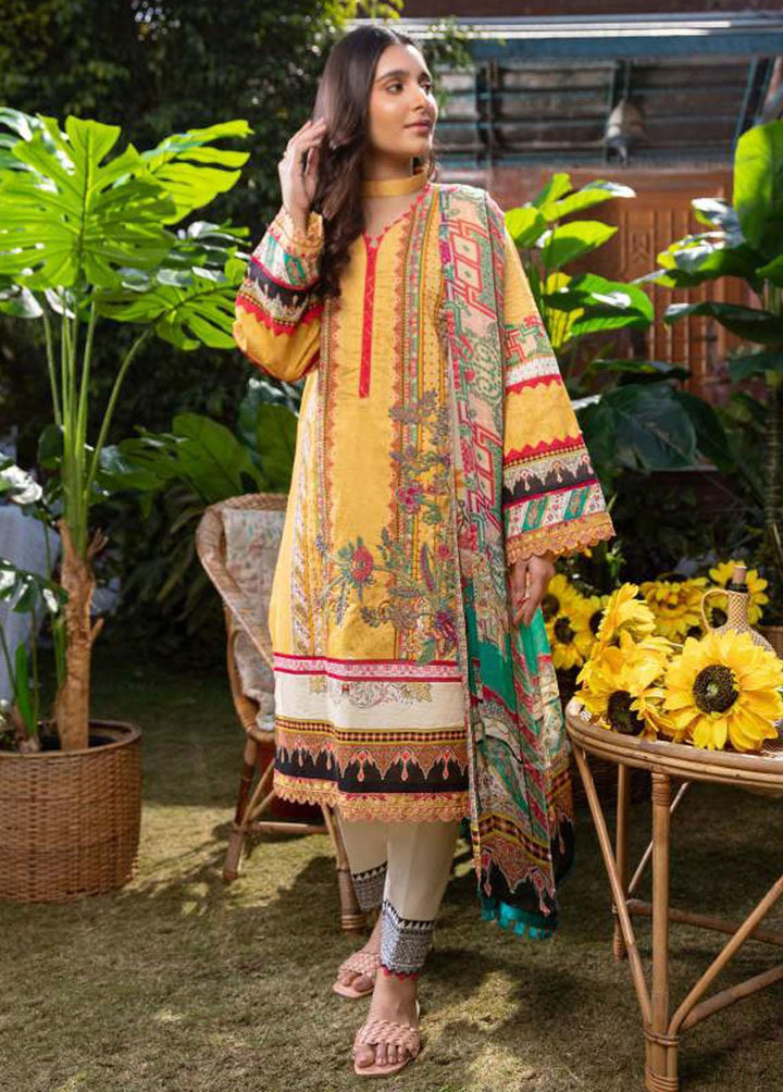 Umang By Motifz Embroidered Lawn Suits Unstitched 3 Piece MT22U 3228 Maril - Summer Collection