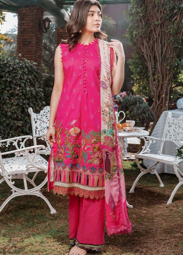 Umang By Motifz Embroidered Lawn Suits Unstitched 3 Piece MT22-U2 3238 - Summer Collection
