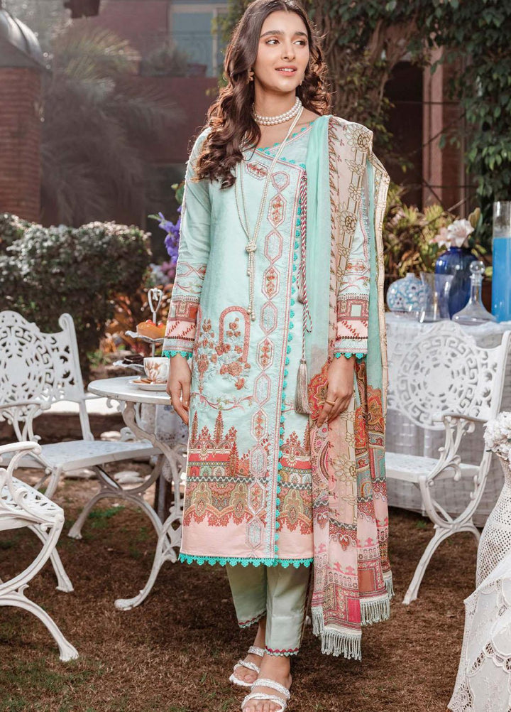 Umang By Motifz Embroidered Lawn Suits Unstitched 3 Piece MT22-U2 3240 - Summer Collection
